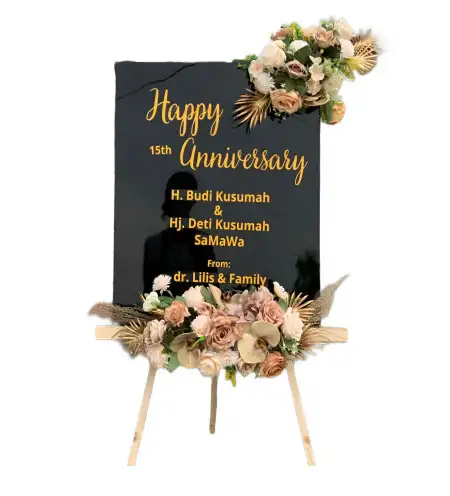 Papan Bunga Akrilik Karangsoka